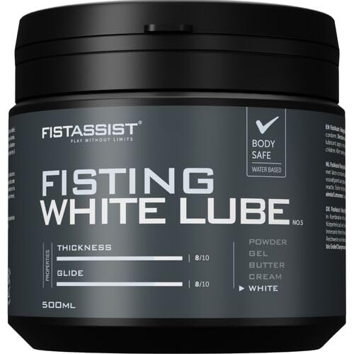 Fist assist Fisting White Lube, Gel Blanco Ultraespeso a Base