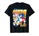 Sonic The Hedgehog Team Sonic Amy Tails & Knuckles T-Shirt