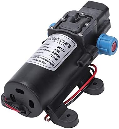 Amazon Co Jp Z Liang ポンプ Dc 12v 60w高圧ミニ膜水ポンプが自動停止5l 分の高圧力洗車ウォーターポンプ0 8mpaスプレー 水中ポンプ ディープウェルポンプ Voltage Black ホーム キッチン