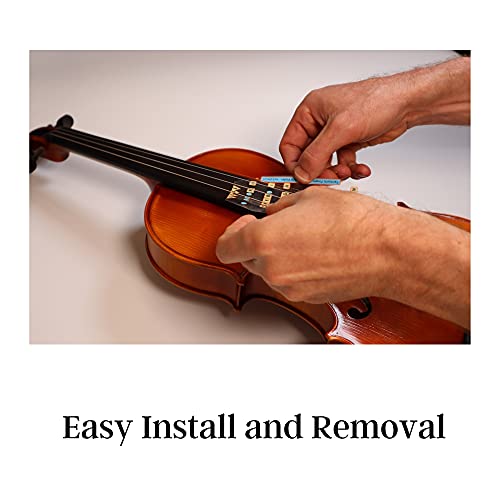 Fantastic Finger Guide for Violins - Music Accessories for String Instruments, Fingerboard and Fretboard Stickers, Learn to Play Violin or Fiddle Notes, Combo: D Major and All Notes Guides 3/4 SIZE - Thumbnail 2