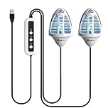 BQHY Shoe Dryer,Shoe Deodorizer,Shoe Purifier,Boot Dryer,Shoe Odor Eliminator Remover,Shoe Freshener,Smart Timer,Antibacterial-Perfect Effective Alternative,1 Pair (BQHY-UVC-XD10)