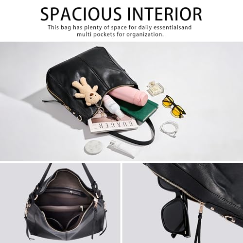 Bolso Hobo para Mujer con Gran Capacidad y Clutch miniatura 5