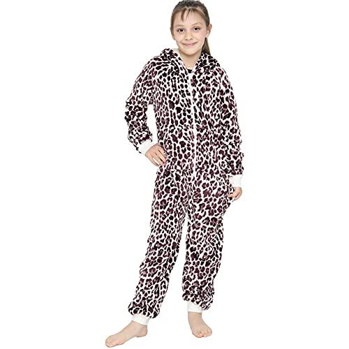 Pyjamas pour les enfants de 5 à 13 ans vêtement de nuit confortable motif animalier doux