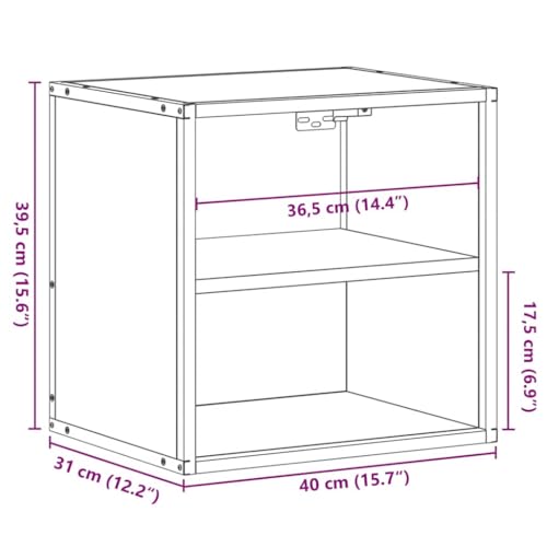 Table de chevet moderne minimaliste pour chambre cocooning - 3