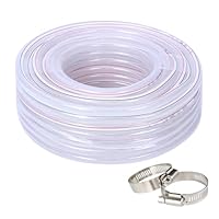 Saugschlauch 1 zoll - Schlauch 25mm Innendurchmesser Gewebeschlauch Teichschlauch PVC Schlauch mit Gewebe Flexibel Hochdruck 3Meter