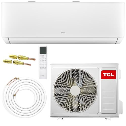 TCL 12000 BTU QC Quick Connect Split Klimaanlage mit WIFI - Kühlen & Heizen - Kein Vakuum ziehen der Leitungen erforderlich (TAC-12CHSD/TPG11 QC)