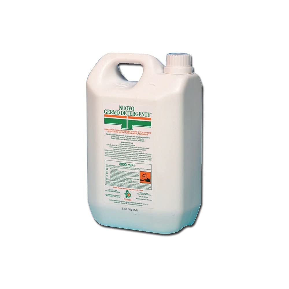 Germocid - Detergente desinfectante líquido concentrado para ambientes (bidón de 3 l)