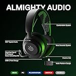 SteelSeries Arctis Nova 4X Wireless Multi-Platform Gaming Headset — 360° Spatial Audio — 2.4GHz High-Speed Wireless — 36 Hr Battery — USB-C — ClearCast Gen 2 Mic — Xbox Series X|S, PC, PS5, Switch - Image 2