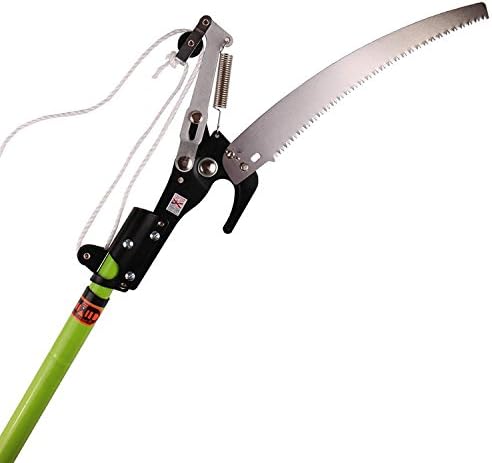 Heavy Duty Extendable 3 Metre Telescopic Garden Tree Pruner with Saw Blade Lopper Cutter