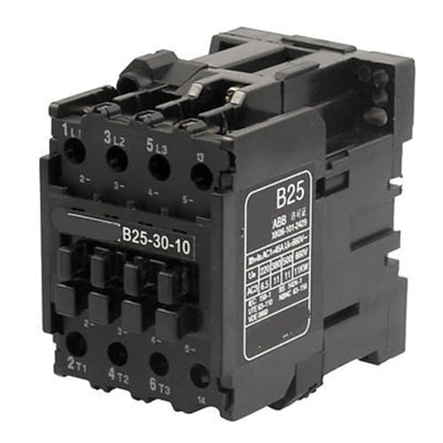 Contactor de CA B25-30-10 de 3 polos y 45 A para automatización industrial y motores de 220V