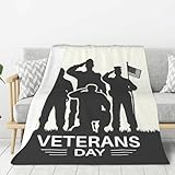 Design : avec des motifs mignons et amusants, cette couverture moelleuse de la fête des anciens combattants est conçue pour améliorer la décoration de votre maison. Les couleurs vives et les motifs uniques ajoutent une touche de personnalité à votre espace