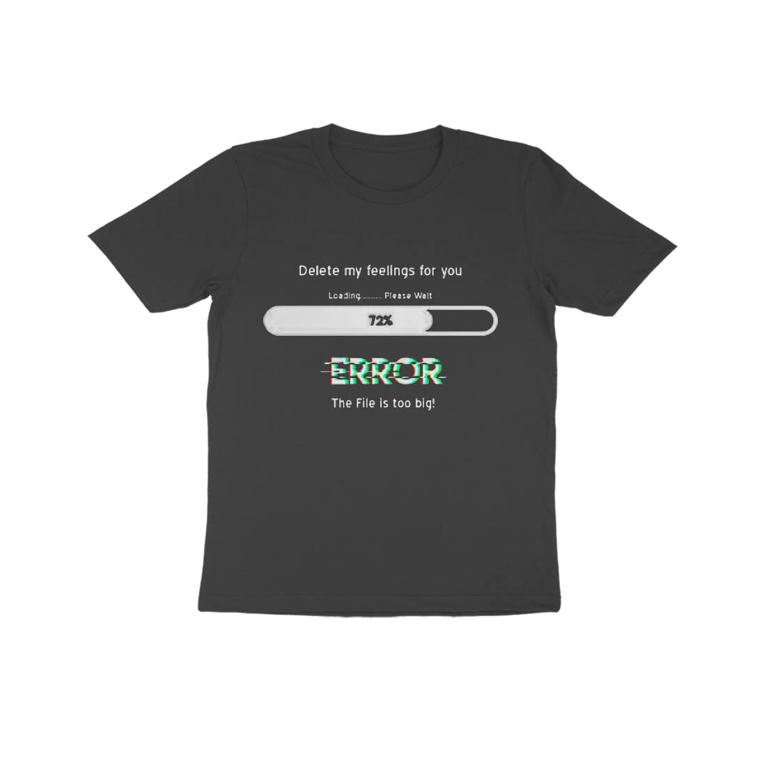 Marvelous90s Child Delete My Feelings Regular fit Half T-Shirt