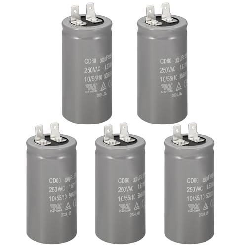 Condensateur de démarrage 300uF haute tolérance 15% pour stabiliser les moteurs 250V