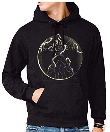 the Fan Tee Sudadera de Hombre Dragon Ball Goku Vegeta Bolas de Dragon Super Saiyan 023 XL
