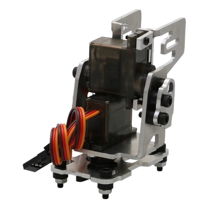 Compatibile con Supporto Pan-Tilt Biaxiale Tracker FPV 4.8-5V 1Set