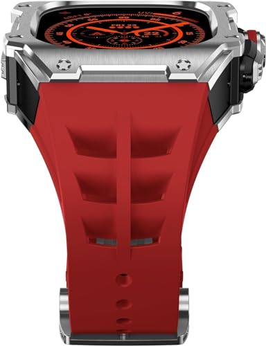 Kit modification Apple Watch Ultra 2 49mm acier et caoutchouc sport - 5