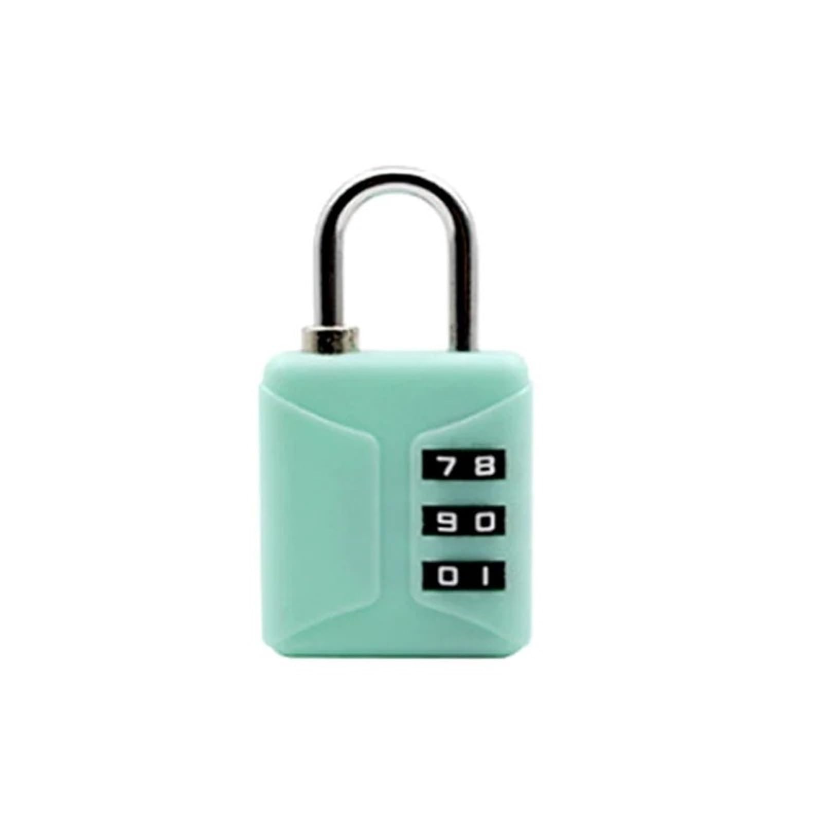 Mini cadenas combinaison vert macaron pour valise de voyage et vestiaire