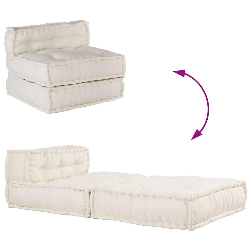 SYDE Sofá Modular Crema 70x70x54 cm
