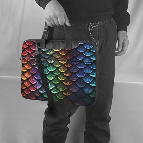Bolso Tote para Laptop Dragon Scale unisex 14 pulgadas miniatura 6