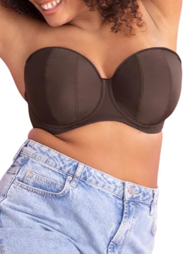 Curvy Kate Luxe Strapless Bra Cocoa 40F - Image 6