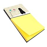 Christmas Presents Between Friends Bouvier Des Flandres Sticky Note Holder