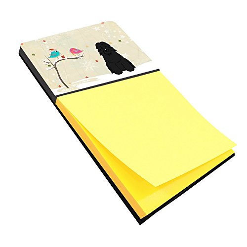 Christmas Presents Between Friends Bouvier Des Flandres Sticky Note Holder