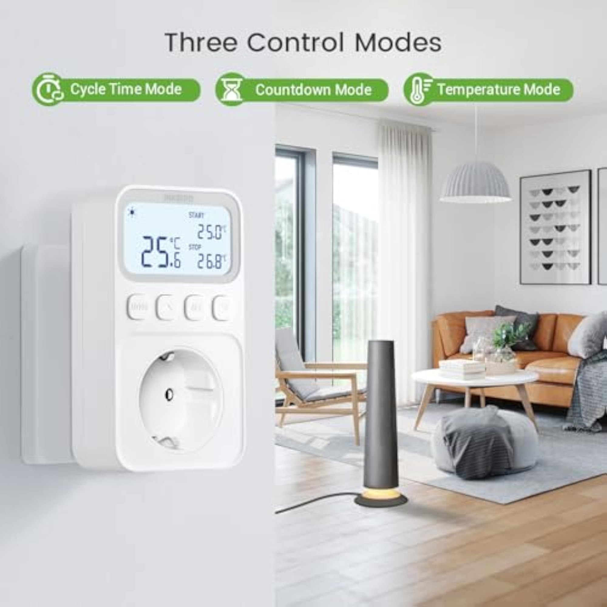 Temperature Controller Timer Thermostat C226T
