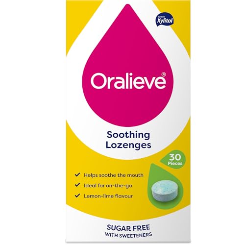 Oralieve NEW Sugar Free Soothing Lozenges 1 Pack (30 Lozenges)