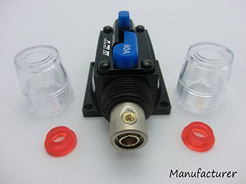 Circuit Breaker Reset Fuse 60A For System Protection 12V/24V … #TOP1
