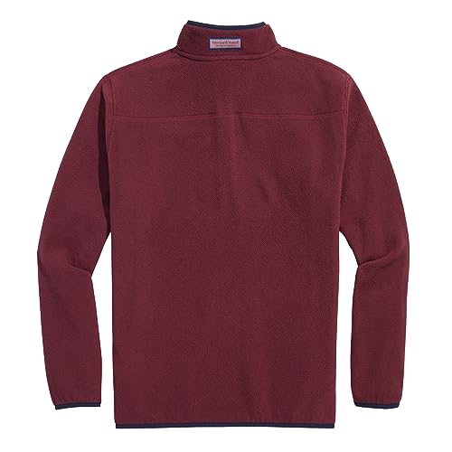 vineyard vines Men's Harbor Fleece Quarter-snap2