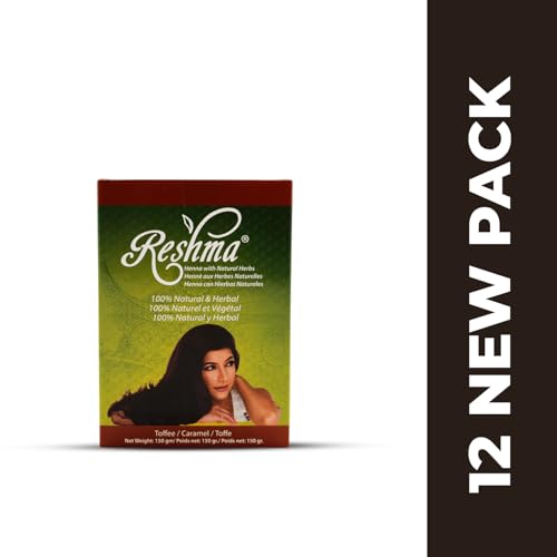 Reshma Beauty Henna Color para Cabello Toffee 5.29 oz Pack 12 miniatura 2