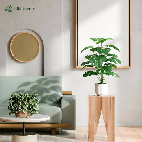 2 PCS 28" Fake MonStera Artificial Plants For Home&Office&Room Decoration - image 6