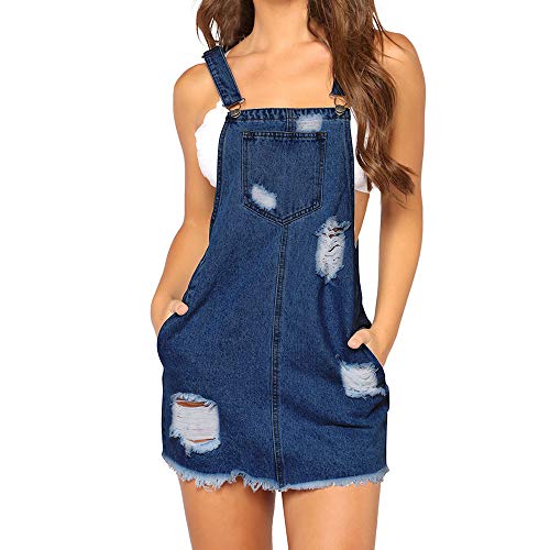 HCFKJ Mono De Mujer Sexy Pantalones Vaqueros De Mujer Pantalones Siameses Mono...