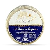 QUESOS LA ALDEA Queso Artesano de Oveja en Manteca de Cerdo 1 kg | Queso Curado y fresco Gourmet Calidad Artesanal | pequeño 1kg para Cesta Gourmet, Packs de vino y queso para regalar y Hostelería