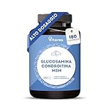 Glucosamina Condroitina MSM - Integratore Articolazioni - 180 Compresse - Benessere Articolare e Mobilità - Formula Avanzata per Cartilagine e Ossa - Per Uso Quotidiano - Vitavea