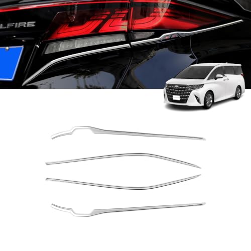 YOFER アルファード 40系 ヴェルファイア 40系 パーツ テールライトガーニッシュ リアガーニッシュ メッキパーツ 外装パーツ カスタム エクステリア アクセサリー エアロ レスアップ 傷防止 キズ隠し 外装パーツ 車種専用設計 保護パーツ 表面傷