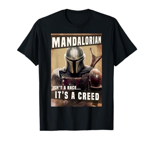 T-shirt Mandalorian Star Wars pour affirmer votre fidélité au Credo