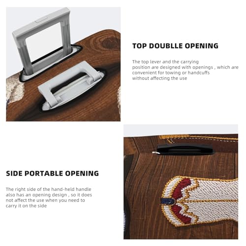 Travel Luggage Covers For Suitcase, Boots And Hats Elastic Suitcase Protector Washable Anti-Scratch Suitcase Baggage Cover Luggage Protector Fits 18-32 Inch Luggage4