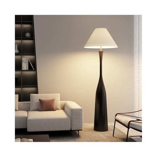 Hhmmei2024-23 Lámparas de pie para sala de estar Lámpara de pie minimalista negra for sala estar junto al sofá, adorno decorativo, lámparas mesa for dormitorio