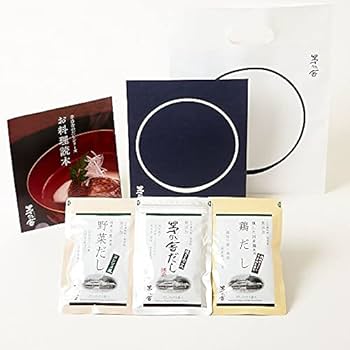 Amazon.co.jp: 【ギフトセット】茅乃舎だし 8g×5袋 3種 茅乃舎