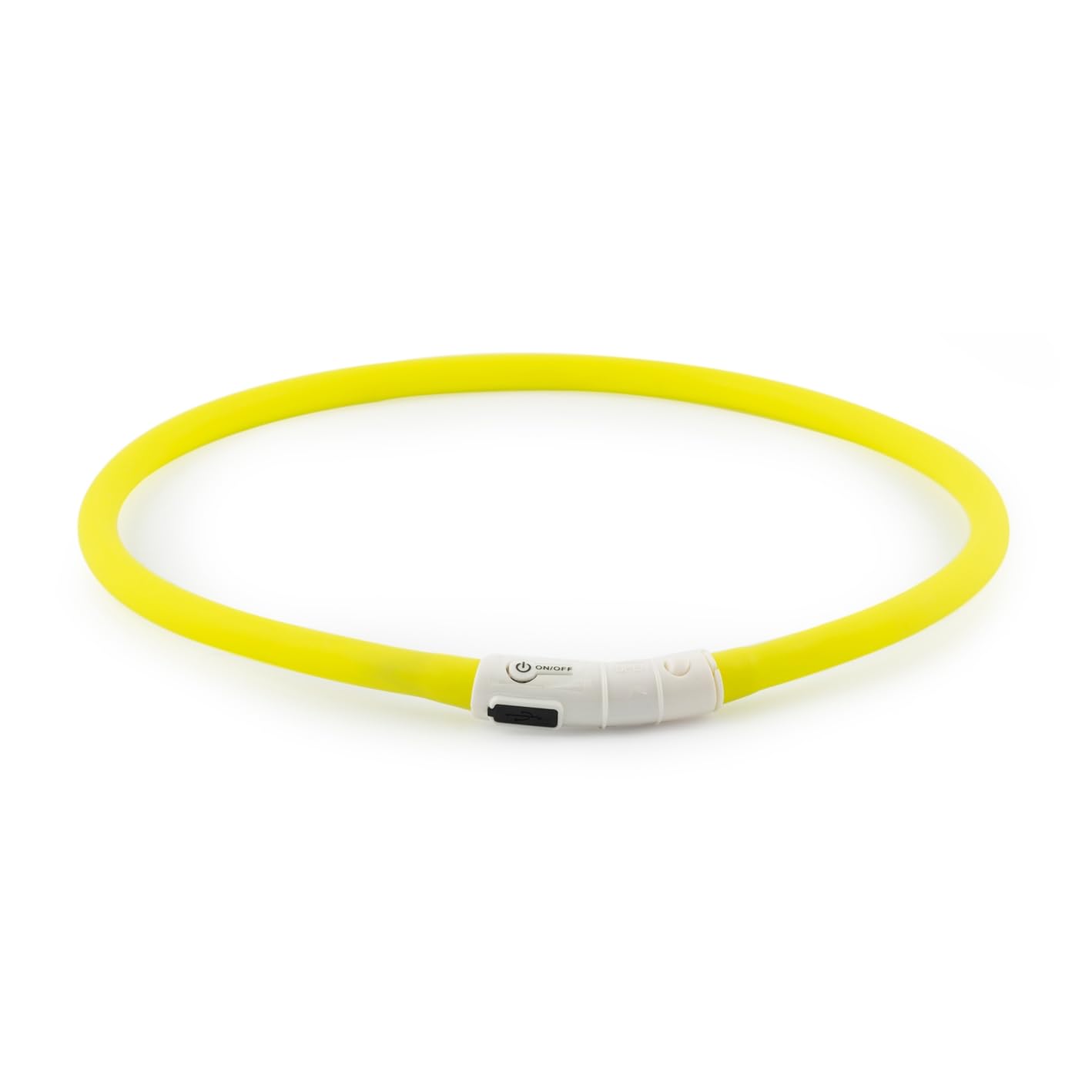 Usb Rechargeable Night Time Safety Halo Yellow 70cm
