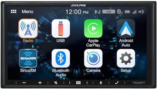 Alpine iLX-W670 7" Mechless Receiver Bluetooth Carplay Android miniatura 3