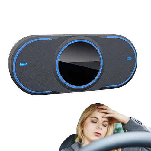 YTUOL Driver Fatigue Alarm Device, Anti Sleep Monitor, Safe Driving Alert with Reminding Continuously Function, Vision Al Algorithm and Capture Real Time, Easy to Install, for Large/Small Vehicles