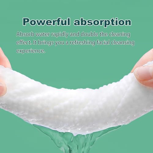 Image of Hanging Disposable Face Towels, 4 Packs (640 Count) - Wall Mount Design for Easy Dispensing, Extra Soft & Absorbent Dry Wipes for Face, 8x8 Inch Facial Cleansing Cloths for Makeup Removal