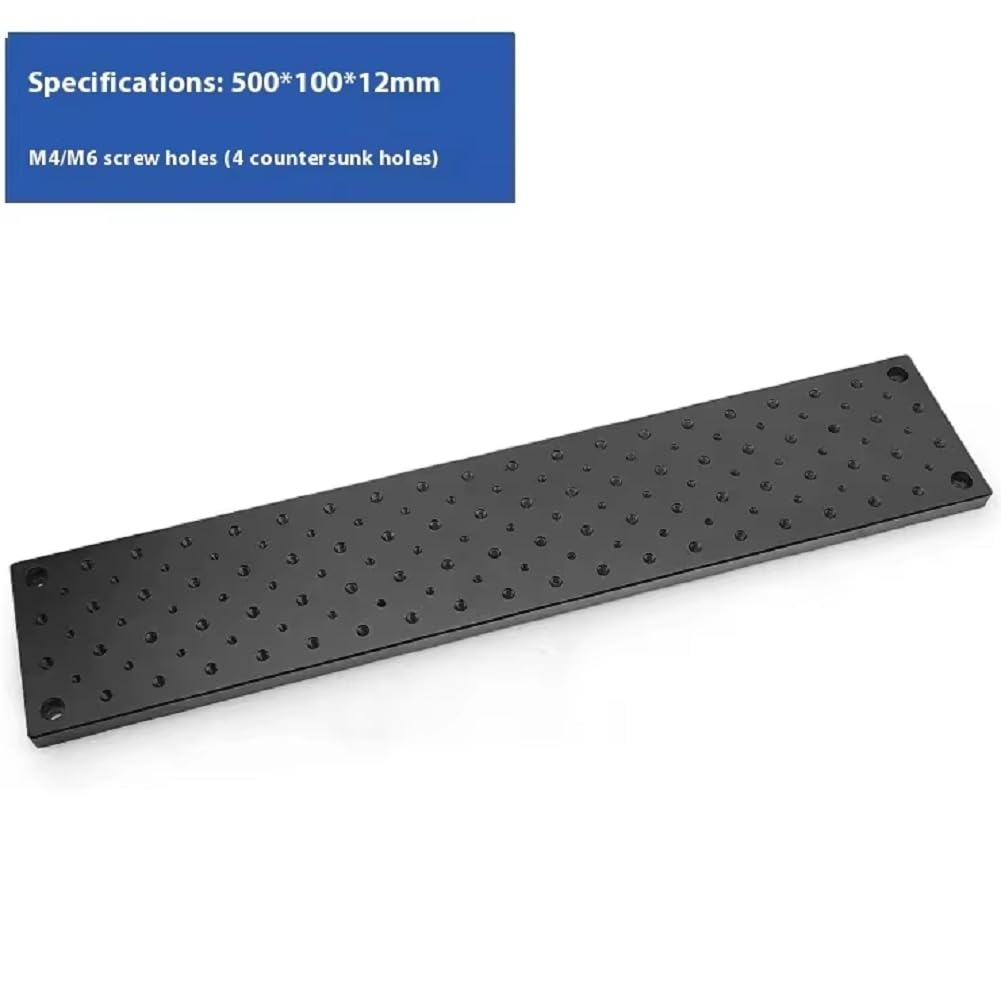 Piastra Ottica Piana Filettata M4M6, Breadboard Sperimentale, Piattaforma di per L'Isolamento dalle Vibrazioni, Breadboard A d'Ape D