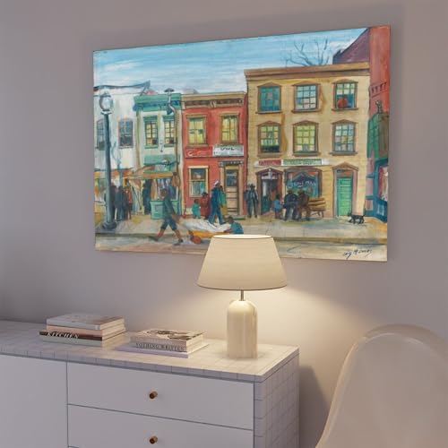 Impression sur toile Main Entrée 40,6 x 61 cm cadre de décoration - 7