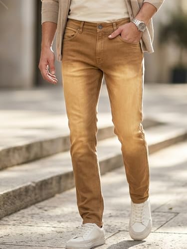 Image of Urbano Fashion Men's Regular Fit Mid Rise Jeans