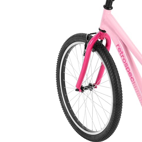 image for Retrospec Dart 20 & 24 Inch Kids Bike - 7-Speed Hybrid Bicycle for Age