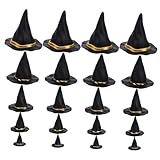 Zoom IMG-1 kombiuda 40pezzi miniature witch hats