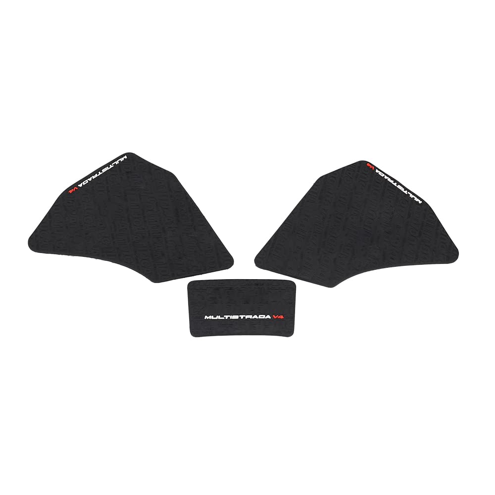 Protections latérales pour réservoir de carburant pour Ducati Multistrada V4S 2021-2024 - Noir - Protection contre la traction du genou Multistrada V4S